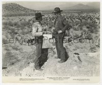 2a953 WESTERNER 7.75x9.25 still 1940 Gary Cooper & Walter Brennan on hill overlooking cattle!