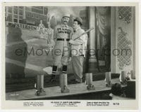2a985 WORLD OF ABBOTT & COSTELLO 8x10.25 still 1965 Bud & Lou doing classic Who's on First routine!