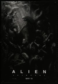 2b601 ALIEN COVENANT style C teaser DS 1sh 2017 Ridley Scott, Fassbender, incredible sci-fi image!