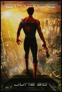 2b577 SPIDER-MAN 2 DS 27x40 German commercial poster 2004 Maguire in the title role, Choice!