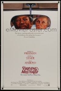 2b684 DRIVING MISS DAISY 1sh 1989 art of Morgan Freeman & Jessica Tandy, Bruce Beresford directed!