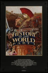 2b743 HISTORY OF THE WORLD PART I studio style 1sh 1981 Brooks by John Alvin, estate of Dom DeLuise!