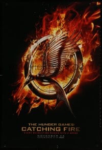 2b750 HUNGER GAMES: CATCHING FIRE teaser DS 1sh 2013 every revolution begins with a spark!