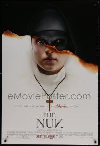 2b845 NUN advance DS 1sh 2018 creepy image, witness the darkest chapter in The Conjuring universe!