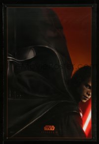 2b888 REVENGE OF THE SITH style A teaser DS 1sh 2005 Star Wars Episode III, great image of Darth Vader!