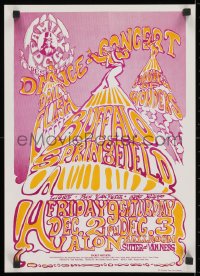 2b045 BUFFALO SPRINGFIELD/DAILY FLASH/CONGRESS OF WONDERS 14x20 music poster 1966 Lamont, 1st printing!