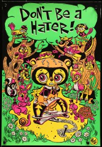 2b029 MITCH O'CONNELL signed hater style 13x19 art print 1990s by the artist, completely wild!