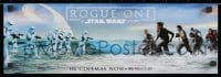 2b463 ROGUE ONE 7x19 special poster 2016 Star Wars, Death Star, cool different battle!