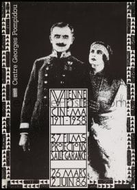 2b216 VIENNE ET LE CINEMA 1911-1938 20x28 French film festival poster 1986 Otto's Oberst Redel!