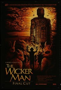 2b979 WICKER MAN 1sh R2014 English pagan cult horror classic, best artwork!