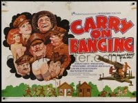 2c577 CARRY ON ENGLAND British quad 1976 the biggest bang of the war, sexy art, Carry On Banging!