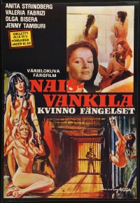 2c145 WOMEN IN CELL BLOCK 7 Finnish 1979 women-in-prison sex, violent & sexy artwork!