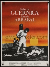 2c920 TREE OF GUERNICA French 23x31 1975 L'arbre de Guernica, disturbing Spanish Civil War art!