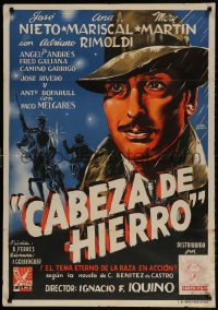 2c201 CABEZA DE HIERRO Spanish 1944 Iron Head, Jose Nieto, Ana Mariscal, Maria by Juan Alberto!