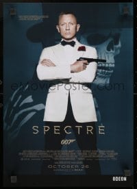2c648 SPECTRE IMAX advance English mini poster 2015 Daniel Craig as James Bond 007 with gun!