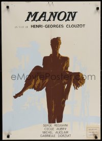 2c013 MANON Swiss 1949 Henri-Georges Clouzot, pretty blonde Cecile Aubry, different!
