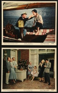 2d142 HIGH SOCIETY 2 color 8x10 stills 1956 Grace Kelly, Frank Sinatra, Celeste Holm, Gillmore