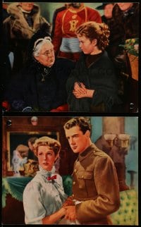 2d941 LITTLE PRINCESS 2 photolobbies 1939 Shirley Temple with Ian Hunter, Greene, cast!