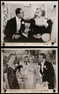 2d986 TOP HAT 2 8x10 stills R1953 Fred Astaire & Ginger Rogers - king and queen of rhythm!
