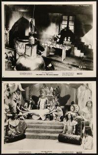 2d994 VAMPIRE'S COFFIN/ROBOT VS THE AZTEC MUMMY 2 from 7.75x10 to 8x10 stills 1964 funky robot chained in lab!