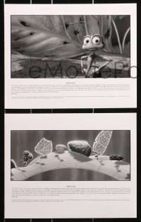 2d469 BUG'S LIFE 8 8x10 stills 1998 Walt Disney, cute Pixar CGI insect cartoon, all the characters!