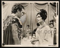 2d906 CLEOPATRA 2 8x10 stills 1963 great images of Elizabeth Taylor, Richard Burton as Mark Antony!