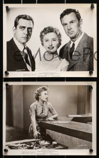 2d267 CRIME OF PASSION 14 8x10 stills 1957 sexy Barbara Stanwyck, Sterling Hayden, Raymond Burr