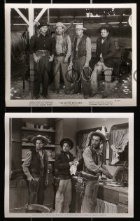 2d187 DALTONS RIDE AGAIN 22 8x10 stills 1945 western images of Lon Chaney Jr., Curtis, O'Driscoll!