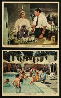 2d123 DESIGNING WOMAN 3 color 8x10 stills 1957 Gregory Peck & sexy Lauren Bacall!