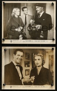 2d678 DIAL M FOR MURDER 5 8x10 stills 1954 Hitchcock, Ray Milland, Grace Kelly, Cummings, Williams!
