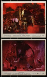 2d124 FANTASTIC VOYAGE 3 color 8x10 stills 1966 all with really great sci-fi f/x images!