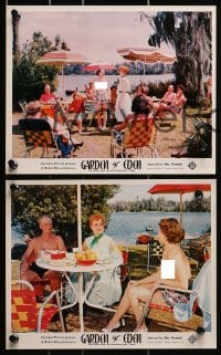 2d003 GARDEN OF EDEN 15 color 8x10 stills 1954 Florida nudist camp on the beach!