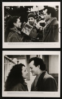 2d763 GROUNDHOG DAY 4 8x10 stills 1993 Bill Murray, Andie MacDowell, Ramis, don't drive angry!