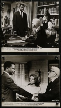 2d624 GUESS WHO'S COMING TO DINNER 6 8.25x9.25 stills 1967 Sidney Poitier, Spencer Tracy, Hepburn!