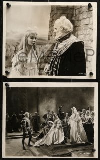 2d379 HAMLET 10 8x10 stills 1949 great images of Laurence Olivier in William Shakespeare classic!