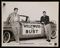 2d923 HOLLYWOOD OR BUST 2 8x10 stills 1956 Dean Martin & Jerry Lewis, sexy Anita Ekberg!