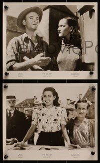 2d847 JOUR DE FETE 3 8x10 stills 1948 Jacques Tati's The Big Day, French postman comedy!