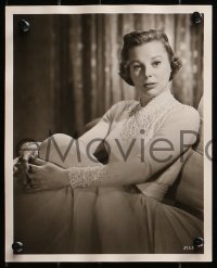 2d848 JUNE ALLYSON 3 deluxe 8x10 stills 1950s wonderful candid portrait images of the star!