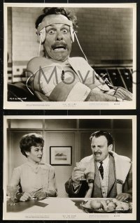 2d631 KILL OR CURE 6 8x10 stills 1962 great images of English bumbling comic detective Terry-Thomas!