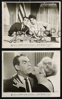 2d566 KISSES FOR MY PRESIDENT 7 8x10 stills 1964 Polly Bergen & First Husband Fred MacMurray!