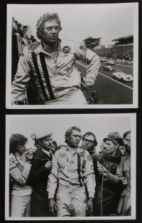 2d492 LE MANS 8 8x10 stills 1971 great images of race car driver Steve McQueen & Elga Andersen!
