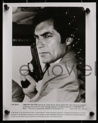 2d778 LICENCE TO KILL 4 8x10 stills 1989 cool images of Timothy Dalton as James Bond!