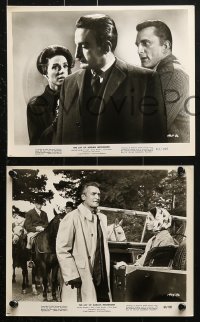 2d434 LIST OF ADRIAN MESSENGER 9 8x10 stills 1963 John Huston directed, George C. Scott, Douglas!