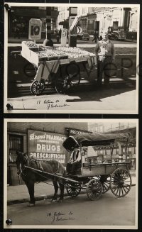2d315 LOST WEEKEND 12 8x10 stills 1945 Billy Wilder, great candid images from around city!