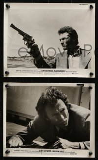 2d854 MAGNUM FORCE 3 8x10 stills 1973 Clint Eastwood as Dirty Harry, top cast, great images!