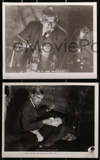 2d234 MAN WITH NINE LIVES 16 8x10 stills R1947 great images of mad scientist Boris Karloff!