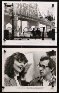 2d575 MANHATTAN 7 8x10 stills 1979 Woody Allen, Diane Keaton, Meryl Streep, New York City!