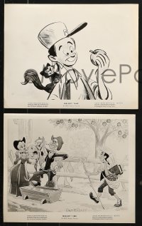 2d711 MELODY TIME 5 8x10 stills 1948 Disney cartoon, great images of Johnny Appleseed and more!