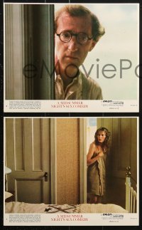 2d048 MIDSUMMER NIGHT'S SEX COMEDY 8 8x10 mini LCs 1982 Woody Allen, Mia Farrow, Mary Steenburgen!