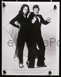 2d209 MOONRAKER 19 8x10 stills 1979 Roger Moore as James Bond, Lois Chiles, Corinne Clery!